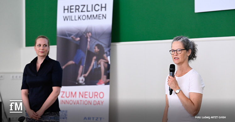 Initiatorin Astrid Buscher auf dem 2. Neuro Innovation Day