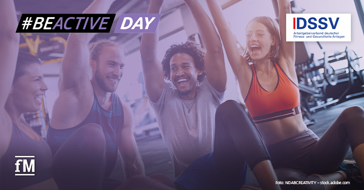 #BEACTIVE DAY 2023: Jetzt Fitnessstudio für DSSV-Kampagne registrieren