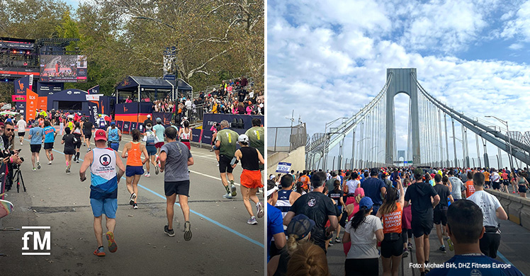 2023 TCS NYC Marathon: Zieleinlauf und eine der vielen Brücken in New York
