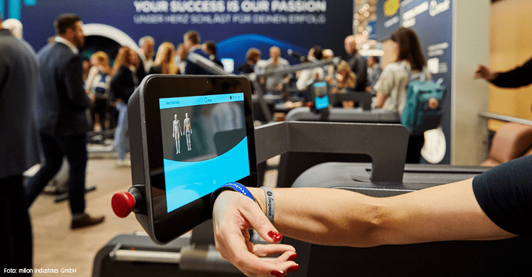 milon stellte auf der FIBO 2019 neue Zirkelkonstellationen vor, die auf unterschiedliche Trainingsmotive und Zielgruppen ausgelegt werden können.