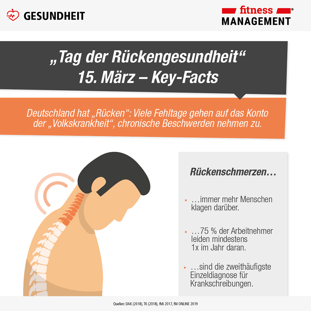 Viele Fehltage gehen auf das Konto der 'Volkskrankheit'