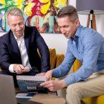 Frank Haße (rechts) und Holger Ziegert bieten mit der debixx-Mitgliederverwaltung eine neue Software für Fitnessstudios an