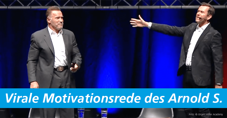 Terminator Arnold 'Arnie' Schwarzenegger hält Motivations-Speech auf den Power-Days in München.