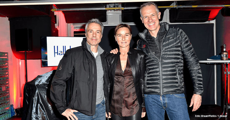 Hannes Jaenicke, Barbara Lohse und Henrik Gockel Grand Opening von Prime Time Fitness in der Maximilianstraße in München am 20.01.2020
