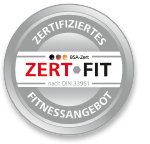 Zertifiziertes Fitnessangebot nach DIN 33961: BSA-Zert