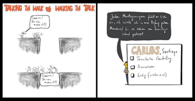Comics und Illustrationen sagen mehr als tausend Worte!