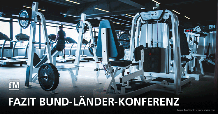 Keine weiteren Lockerungen: Bund-Länder-Konferenz vertagt Entscheidung über Wiedereröffnung von Fitnessstudios
