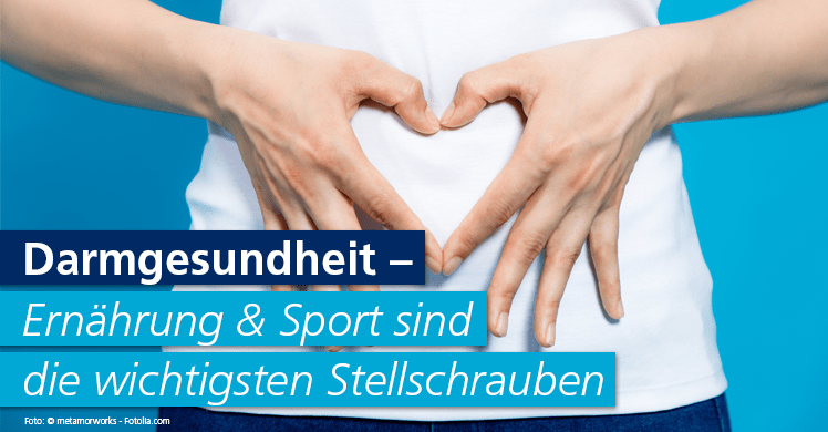 Studien verdeutlichen den Zusammenhang zwischen sportlicher Aktivität & einer gesunden Darmflora.