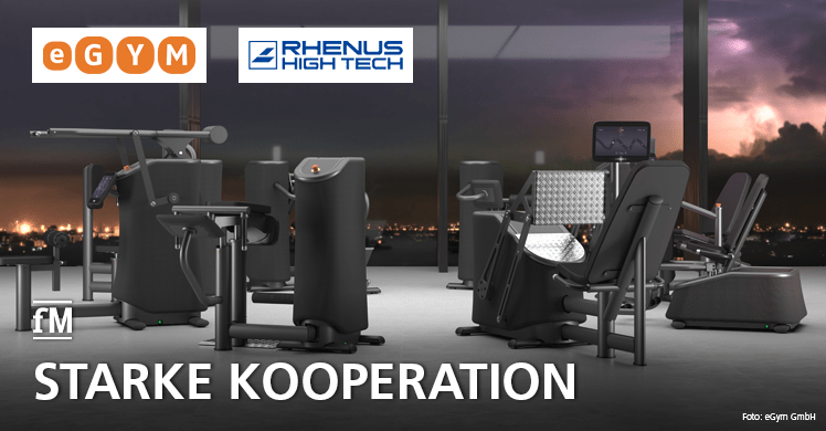 eGym und Rhenus Sports Tech GmbH bauen Kooperation aus