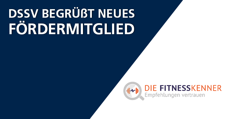 Fitness-Empfehlungsportal 'Die Fitnesskenner' ist DSSV-Fördermitglied