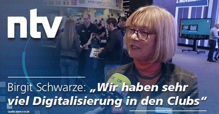 Birgit Schwarze: 'Wir haben sehr viel Digitalisierung in den Clubs.'