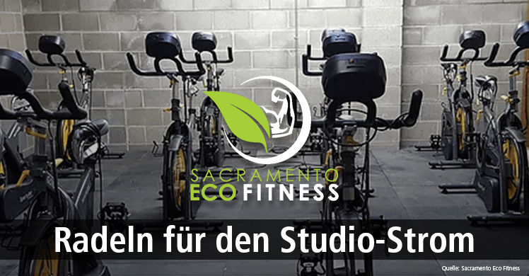 Ökologisches Fitnessstudio in den USA: Mitglieder sorgen selbst für die Stromproduktion.