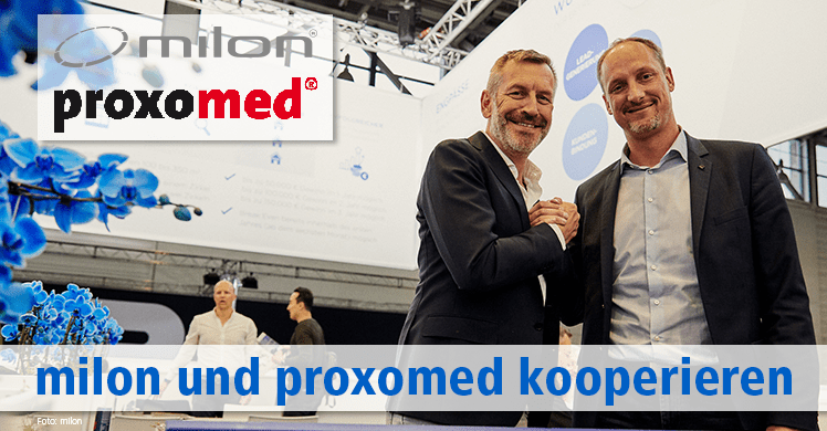 milon und proxomed schließen eine Vertriebspartnerschaft.