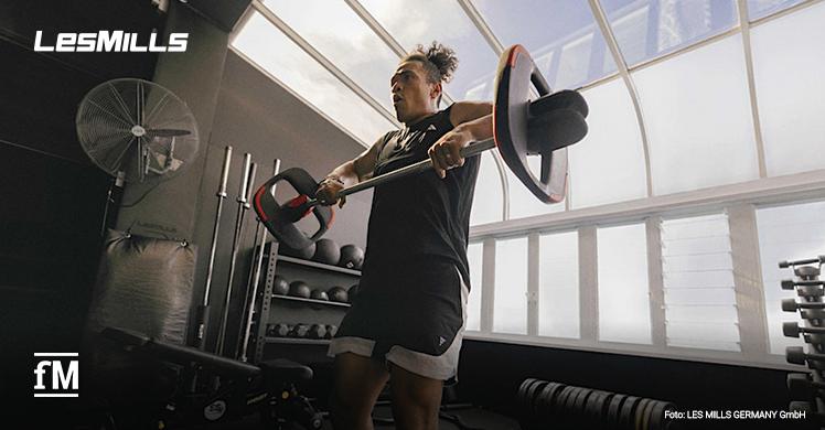 Trainingsinnovation in Aktion – entdeckt beim Les Mills Group Training Innovations Event im Elan Studio, wie Fitness die Zukunft gestaltet