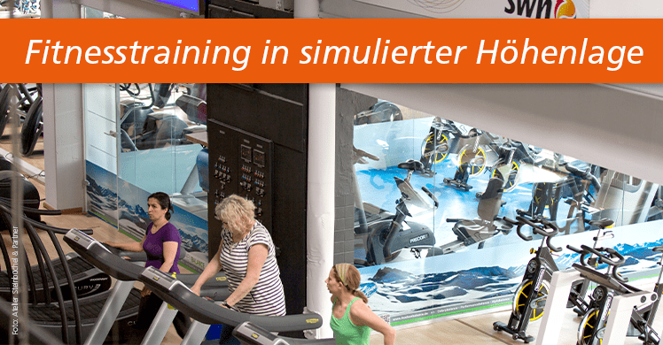 In dem Münchner Fitness und Wellness Center body + soul hat man den Mehrwert von Höhentraining für die Fitnessbranche erkannt.
