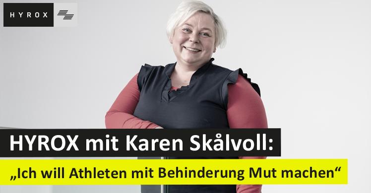 Startet für Crossfit Saar bei HYROX in Karlsruhe: Alpha-1-Athletin Karen Skalvoll