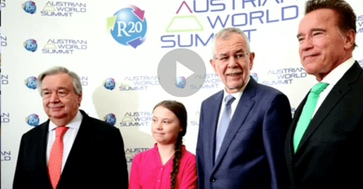 Fit fürs Klima – Power-Duo für den Klimaschutz: Schwarzenegger & Thunberg kämpfen Seite an Seite