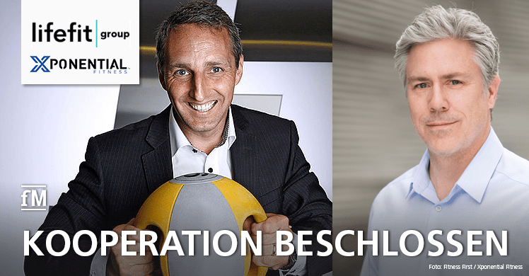 LifeFit Group und US-Franchise Xponential Fitness beschließen Kooperation.
