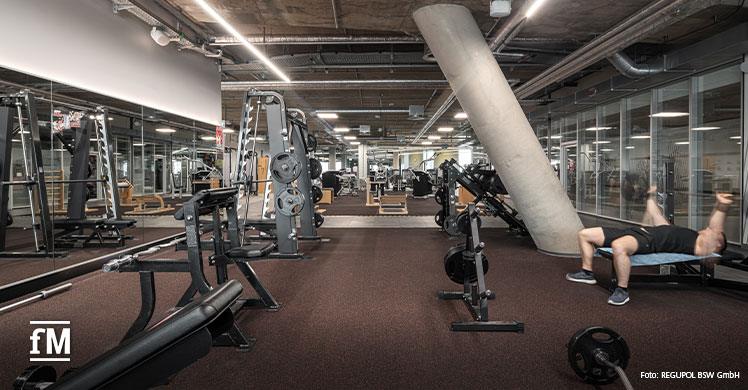 REGUPOL everroll Bodenbeläge schützen den Untergrund in Ihrem Fitnessstudio.