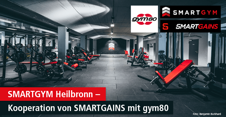 Benjamin Burkhard, Influencer und Geschäftsführer von @smartgains, hat zusammen mit dem Fitnesskonzern gym80 das SMARTGYM Heilbronn eröffnet