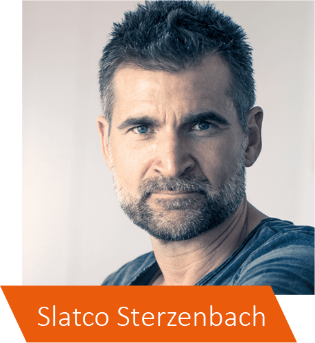'Sieger denken anders', sagt Slatco Sterzenbach und widmet sein Leben mit Begeisterung den Unternehmen und Menschen, die bereit sind, auf dem Weg der mentalen Transformation ihr MIND.SET zu verändern.
