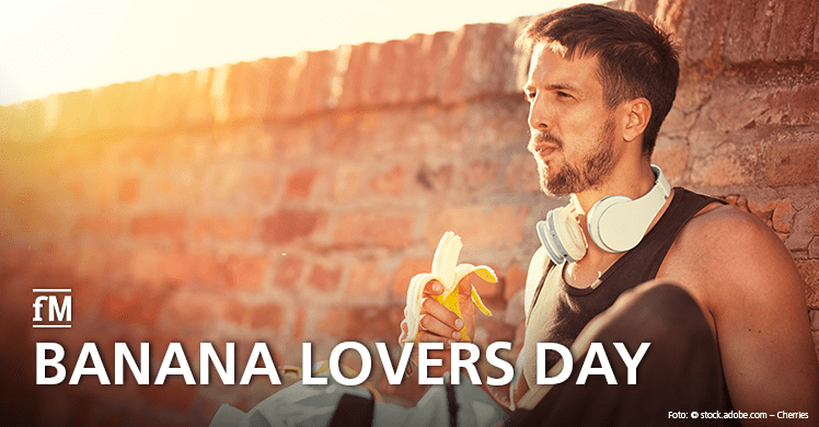 Lust auf eine Banane? Der 27. August ist 'Tag der Bananenliebhaber' – der 'Feiertag' stammt aus den USA.