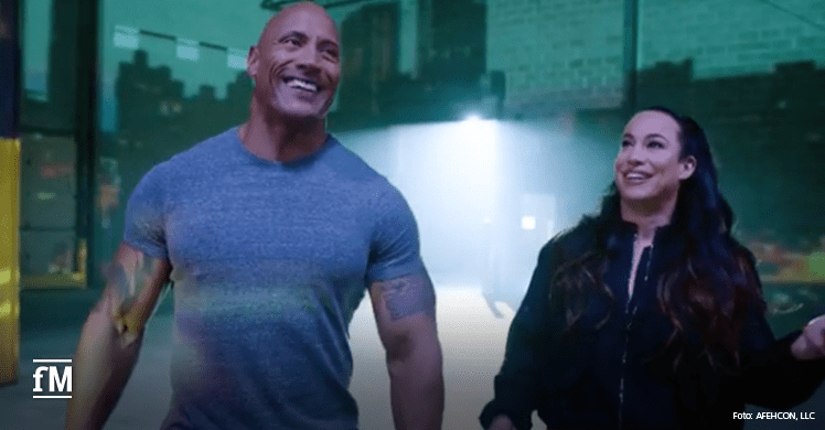 Planen mit Athleticon ein riesiges Fitnessfestival in Atlanta: Dwayne 'The Rock' Johnson und seine Ex-Frau Dani Garcia