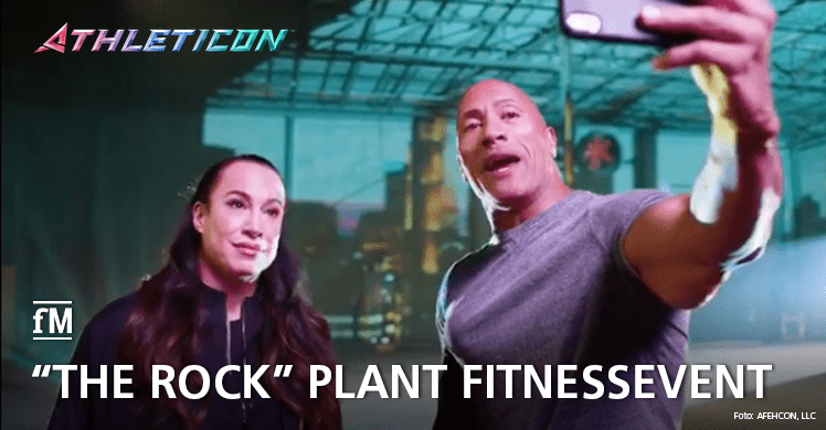 Dwayne 'The Rock' Johnson plant Athleticon 2020