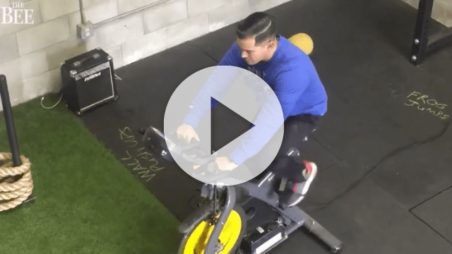 Im Sacramento Eco Fitness verbrauchen die Mitglieder auf dem Spinning-Rad Kalorien und erzeugen gleichzeitig grünen Strom.