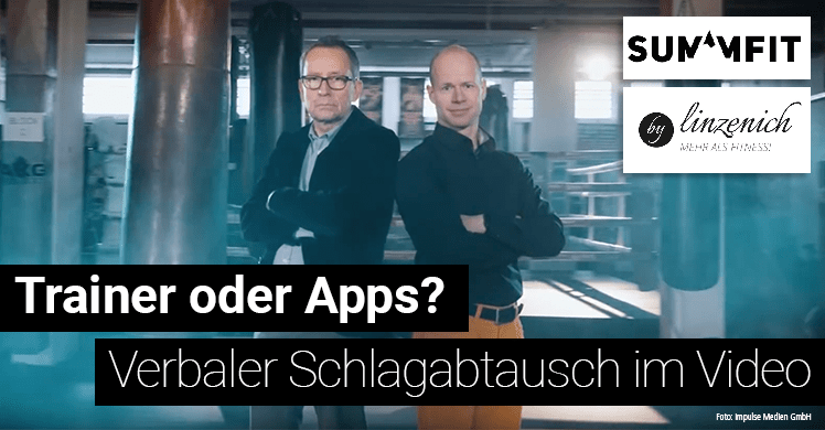 Können Apps, digitale Gadgets & Co. mit einer qualitativ hochwertigen Trainingsbetreuung im Studio mithalten? Das diskutieren zwei Experten im Video.