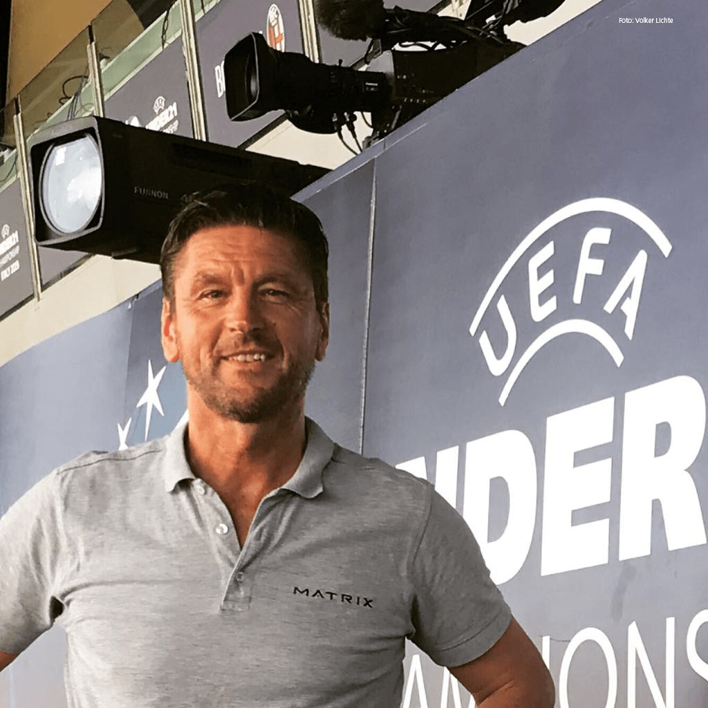 Volker Lichte war für MATRIX beim Halbfinalspiel der deutschen U21 gegen Rumänien in Bologna