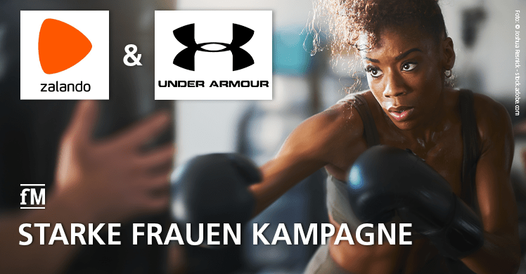 Gemeinsame Kampagne: Geballte Frauenpower bei Under Armour und Zalando.