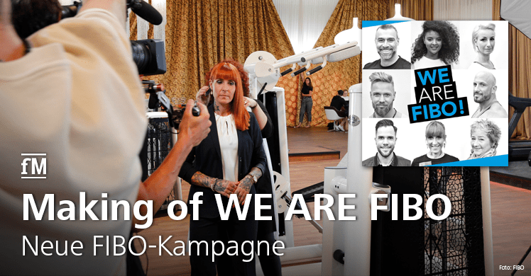 Neue FIBO-Kampagne mit Gesichtern aus der Branche