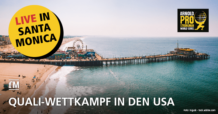 Live in Santa Monica: Die Arnold Pro Strongman 2020 USA Qualifikation