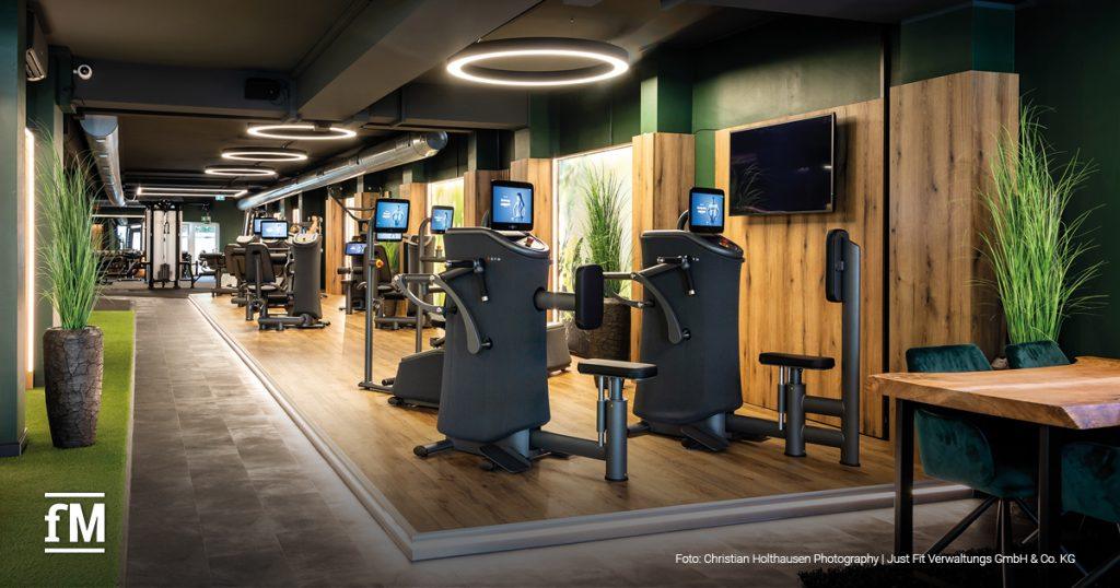 Trainingsfläche im NEXT DOOR by Just Fit Fitnessstudio