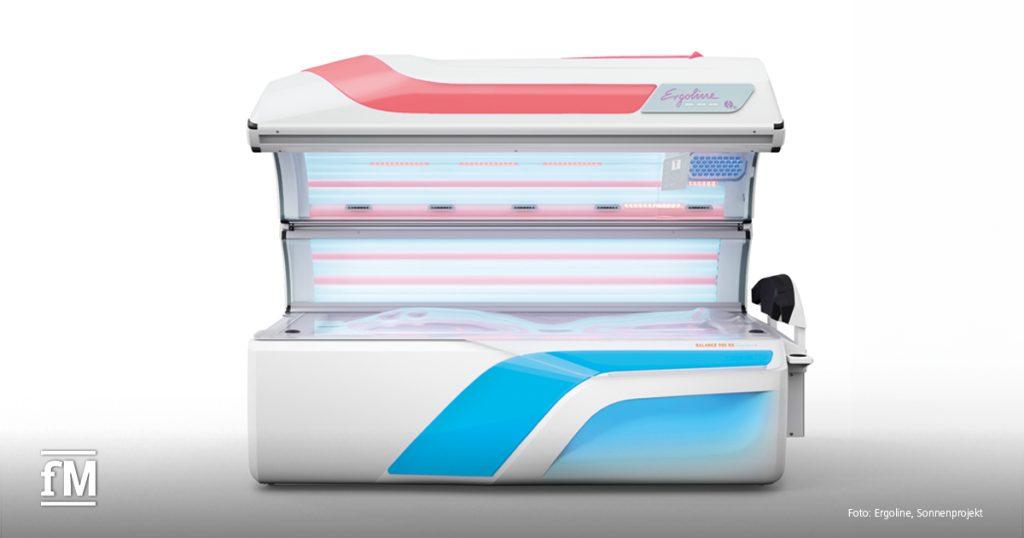 "Licht-Bank" Vitality Balance 990 BX in Seitenansicht