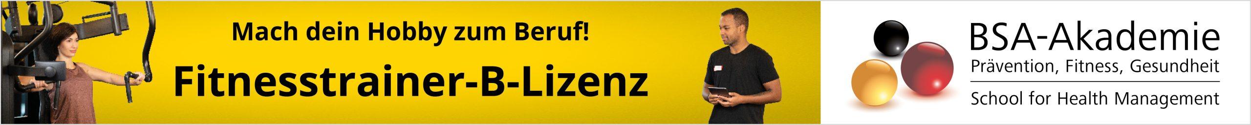 Fitnesstrainer-B-Lizenz an der BSA-Akademie