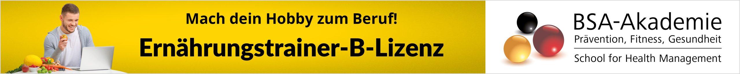 Ernährungstrainer-B-Lizenz an der BSA-Akademie