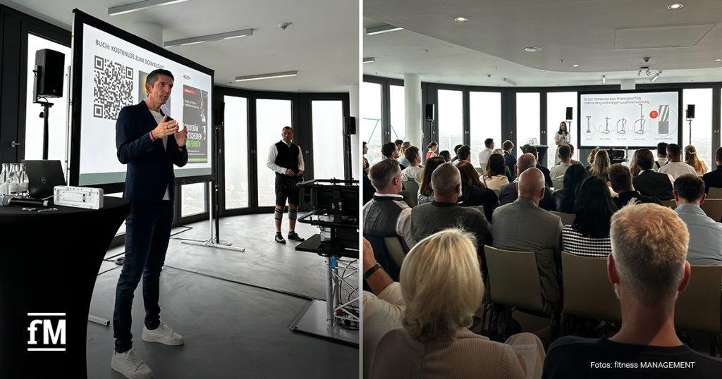 Blick in den Vortragsraum: Die Gäste folgten aufmerksam den Keynotes rund um Digitalisierung, Therapieansätze und Trainingsoptimierung.