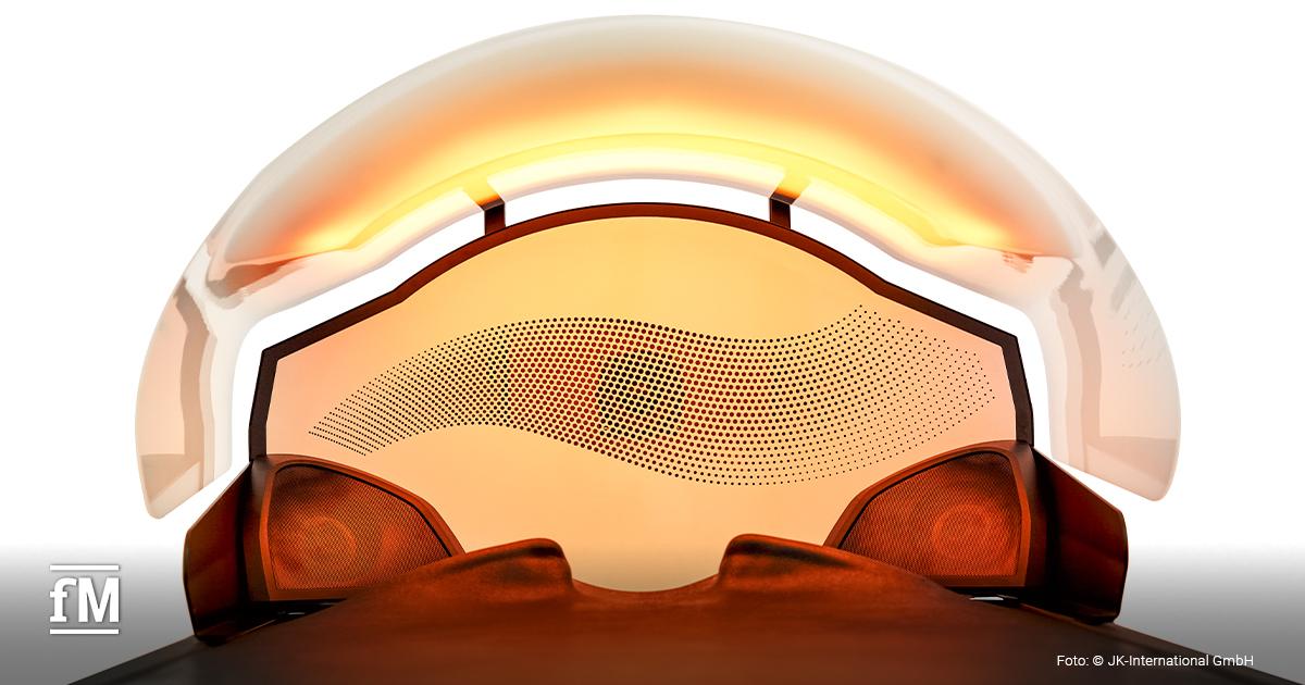 Detailaufnahme des wellsystem Hydrojet von innen