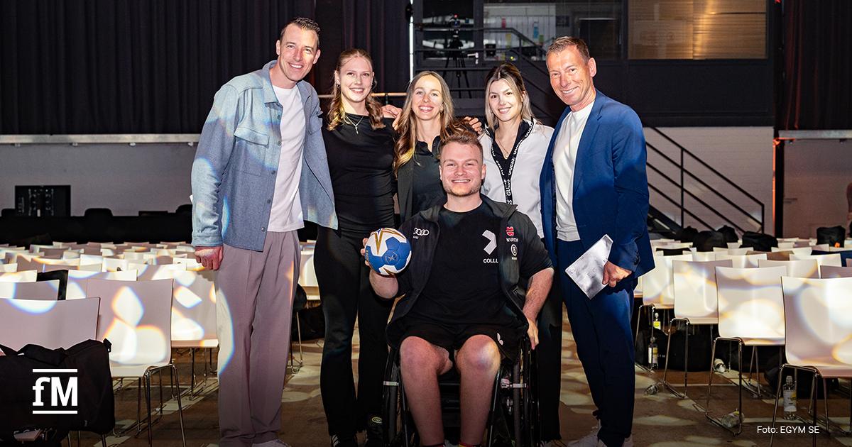 Der Kongress bietet auch Raum für Begegnungen zwischen Branchenakteuren und Athleten