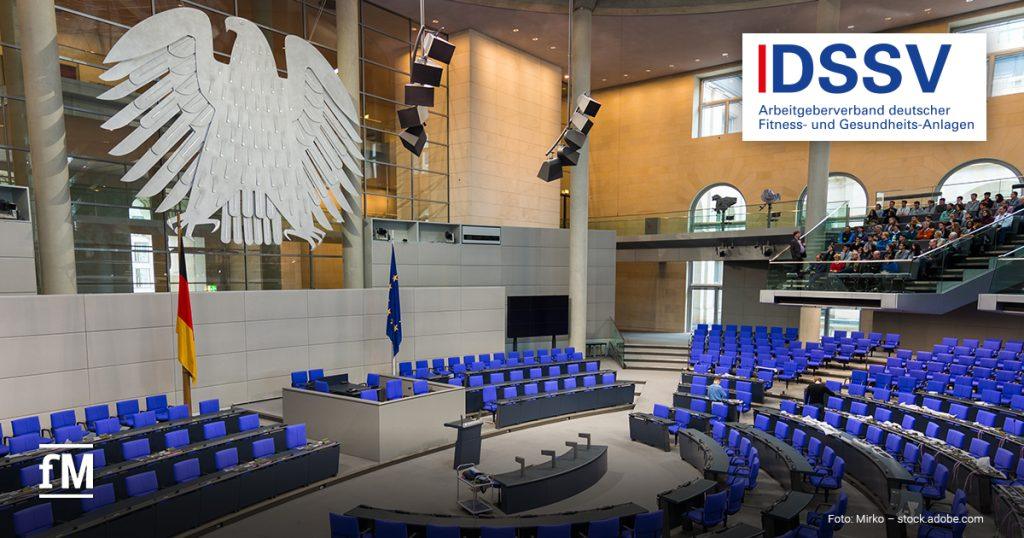 Plenarsaal des Deutschen Bundestags