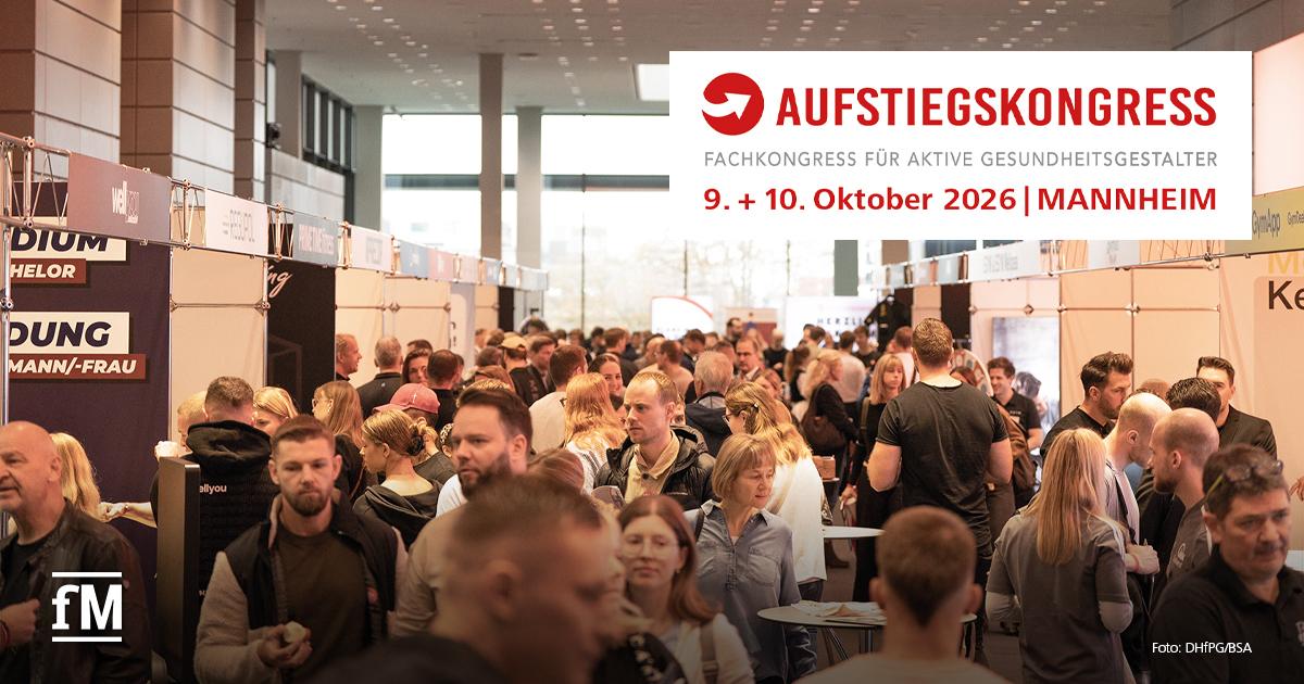 Aufstiegskongress 2026 Besucherinnen und Besucher auf der Partner-Ausstellung beim Aufstiegskongress 2026 in Mannheim.
