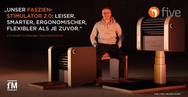 five Faszienstimulator 2.0 auf der FIBO 2025 live erleben