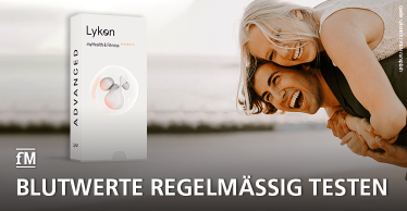 Diese Blutwerte sollten Sie regelmäßig kontrollieren lassen – die Firma Lykon bietet Blut-Selbsttests für zu Hause an.